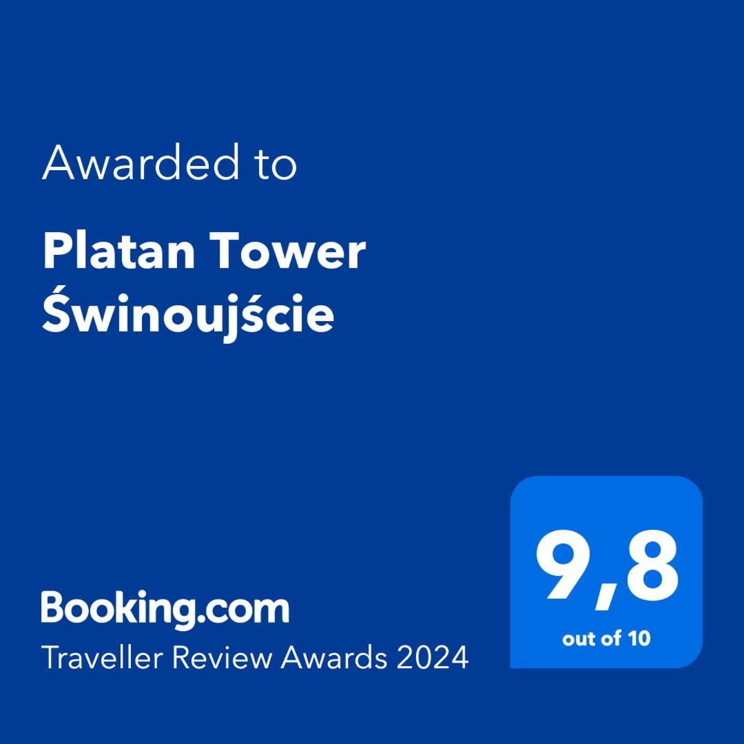 Golden Hour Apartments - Platan Tower Świnoujście Esterno foto