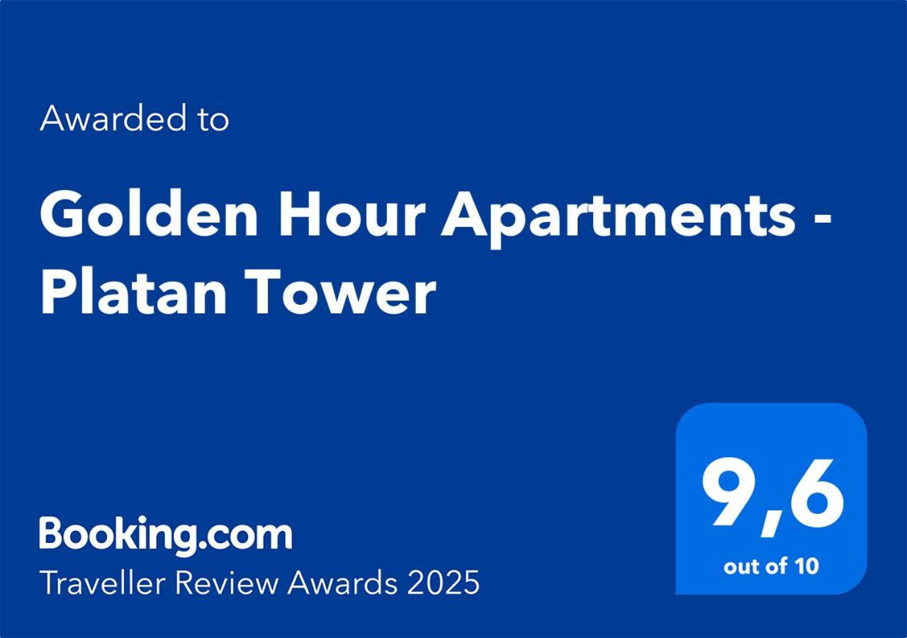 Golden Hour Apartments - Platan Tower Świnoujście Esterno foto